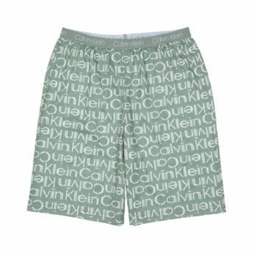Calvin Klein Youth 4-piece Pajama Set, Camo